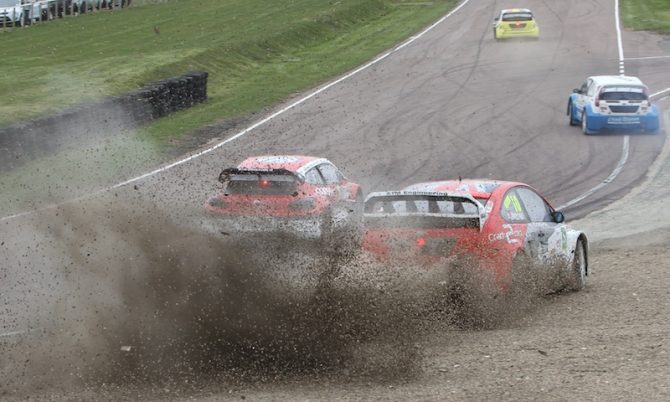 Action is non stop at Lydden Hill