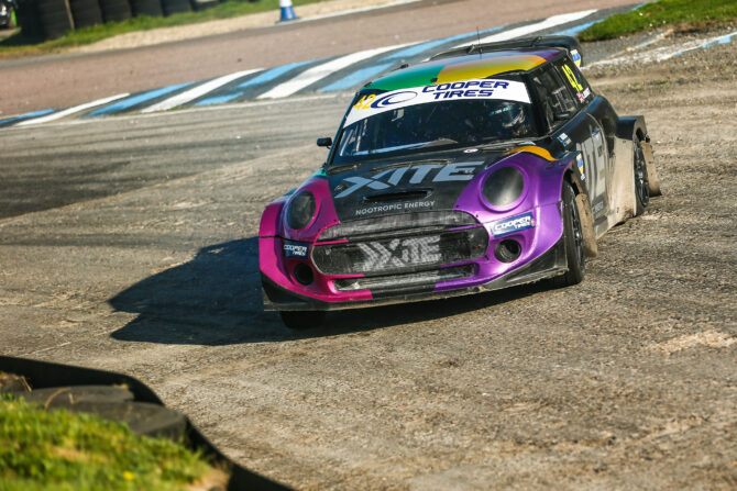 Bennett claims maiden rallycross victory in 5 Nations BRX season-opener at Lydden Hill