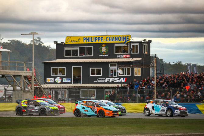 British Rallycross Championship at Dreux circuit