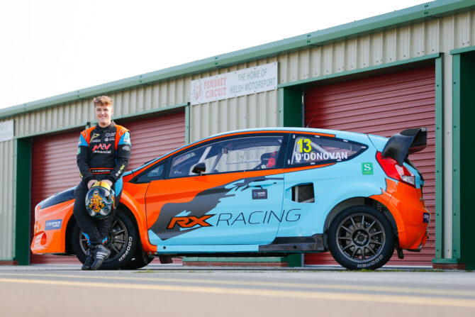 Patrick O'Donovan's Ford Fiesta Rallycross Supercar