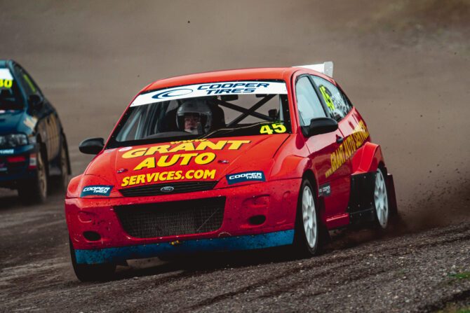 Andy Grant Rallycross At Lydden Hill