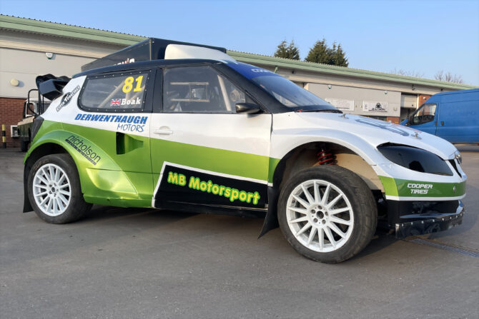 Michael Boak Rallycross Skoda Fabia