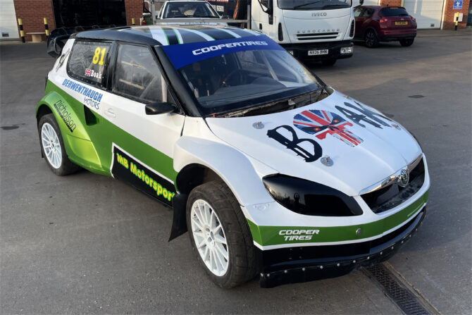 Michael Boak Rallycross Skoda Fabia