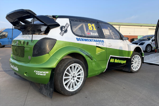 Michael Boak Rallycross Skoda Fabia