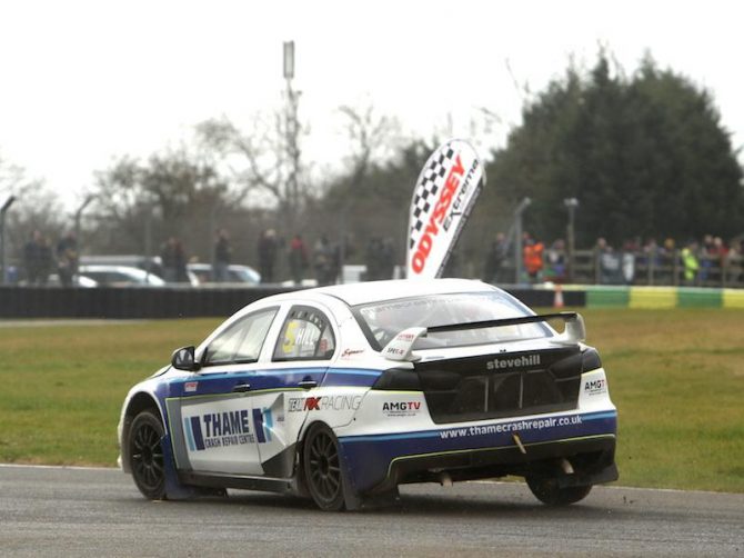 Mitsubishi Evo X driver, Steve Hill