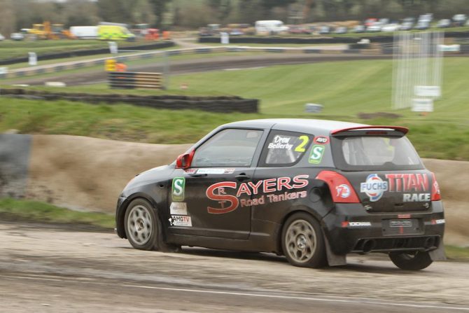 Drew Bellerby at Lydden