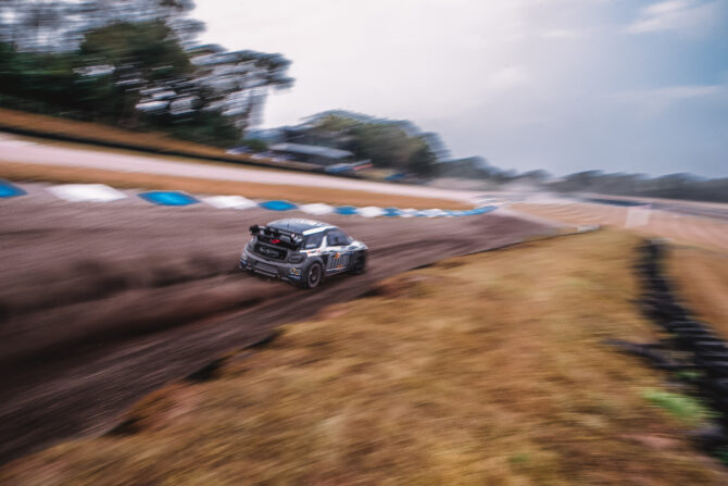 Mark Donnelly at Lydden Hill testing