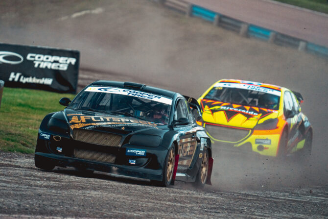 Dom Flitney Rallycross Volvo C30 at Lydden Hill