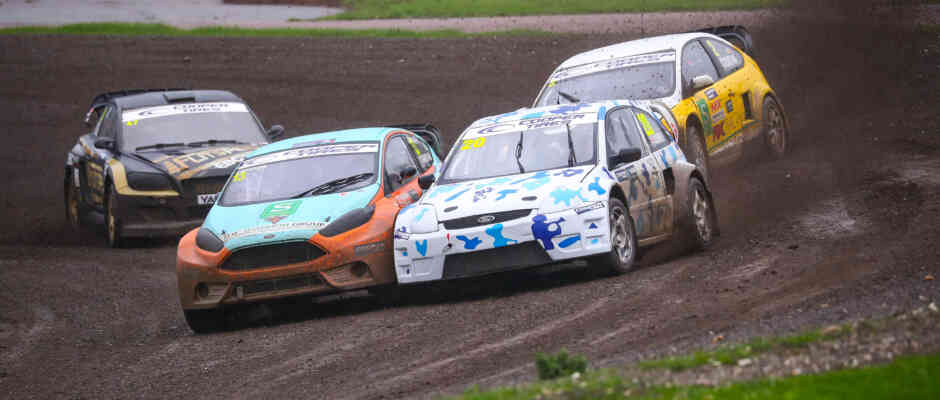 Lydden hill British rallycross November 2023