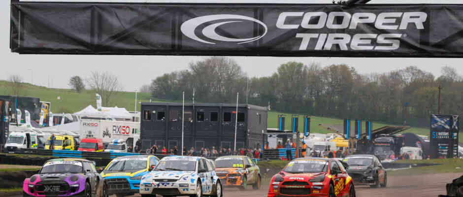 Rallycross start Lydden Hill April 2023